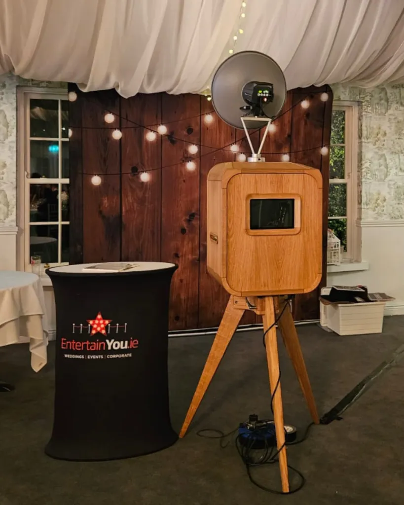 Vintage Tripod Photo Booth Hire EntertainYou.ie